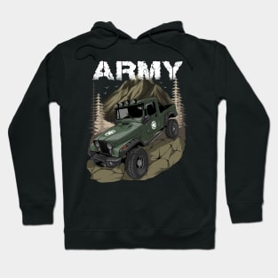 Army jeep Hoodie